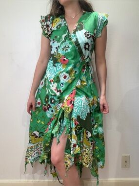 Vintage NWT Green Fairy Dress